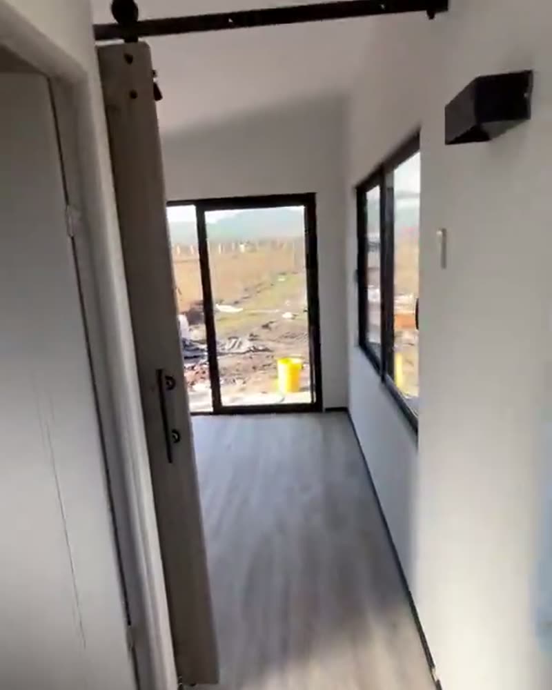 Interior de casa modular